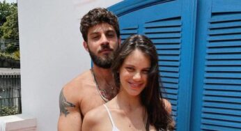 Chay Suede celebra 10 anos de relação com Laura Neiva e se derrete ao falar da mulher: ‘Minha alma gêmea’